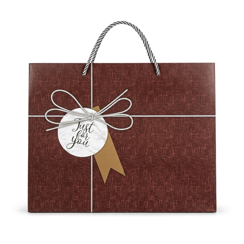 Just For You Gift Bag Red - Medium