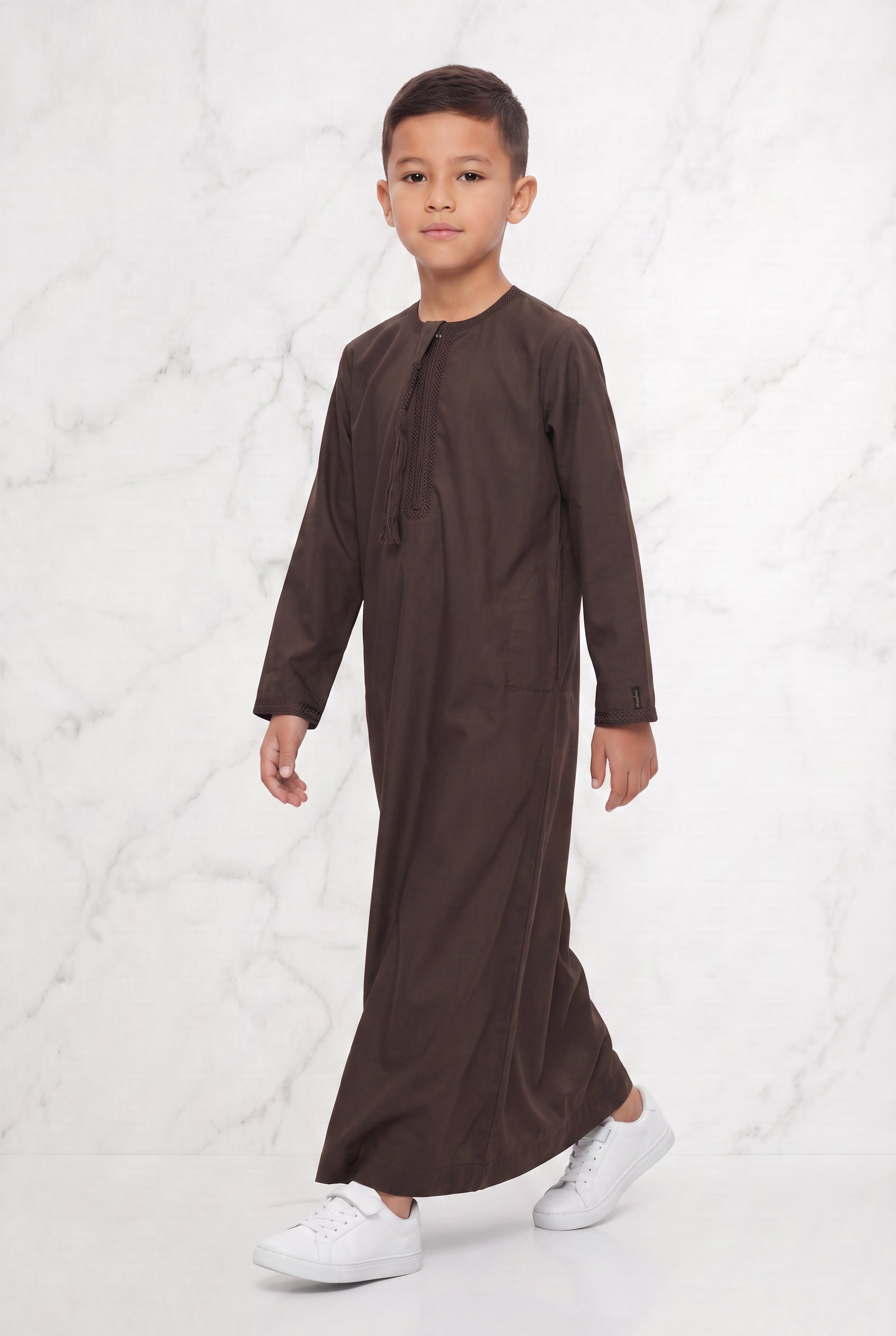 Royal Brown Omani Thobe KSB-105 Col 6