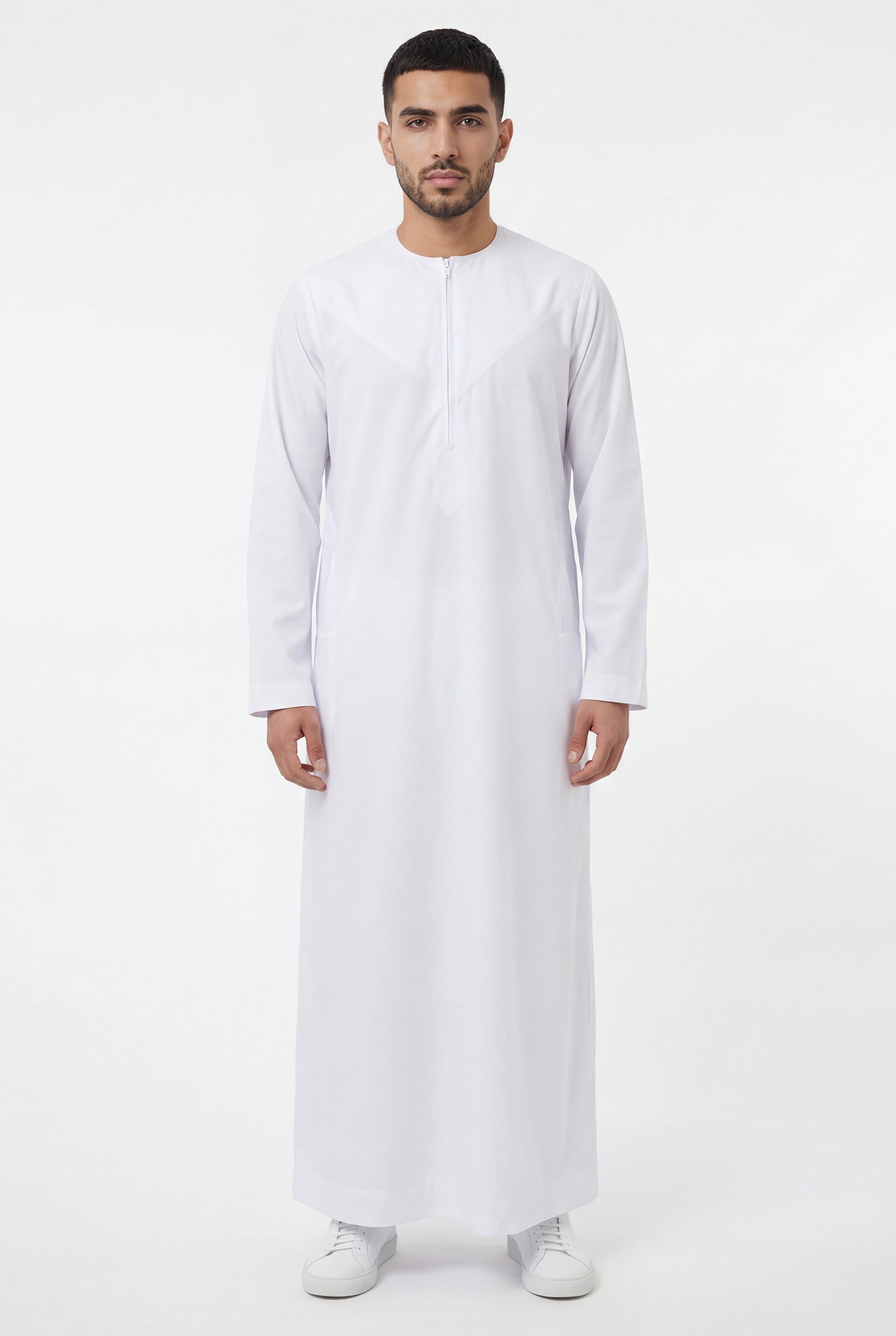 Omani Thobe White 101 Col 18