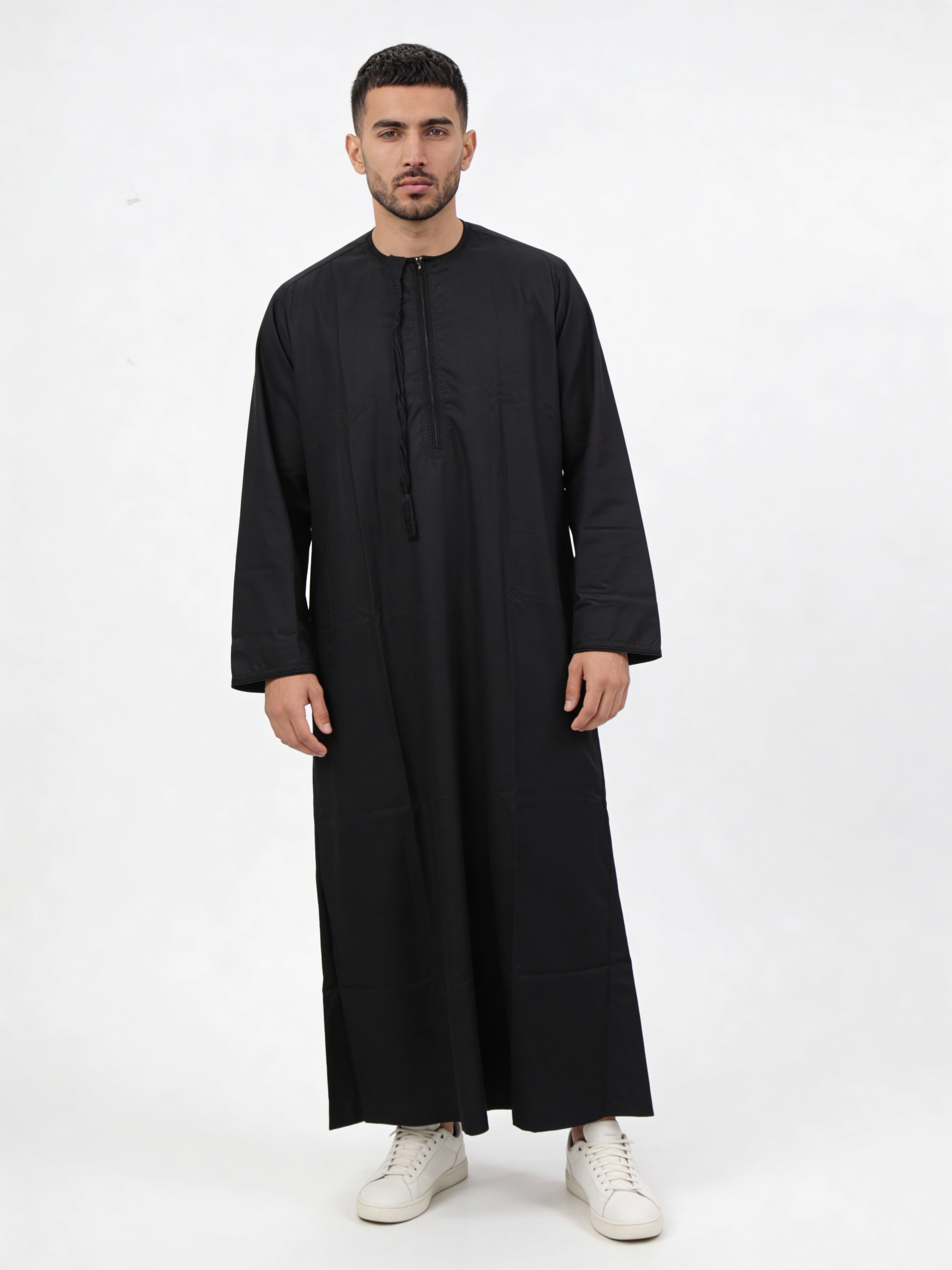 Omani Thobe Black 105 Col 10