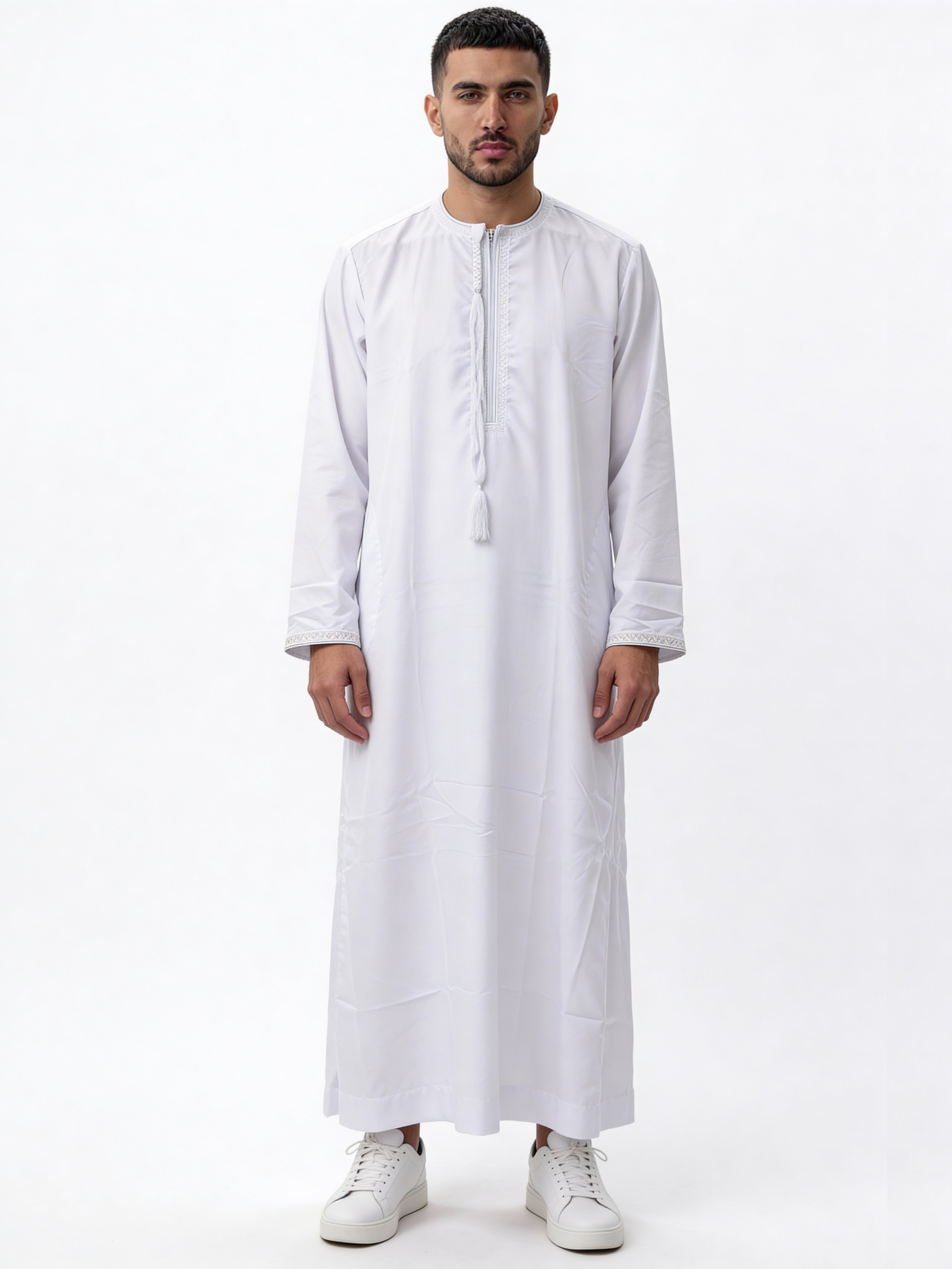 Omani Thobe White 105 Col 01