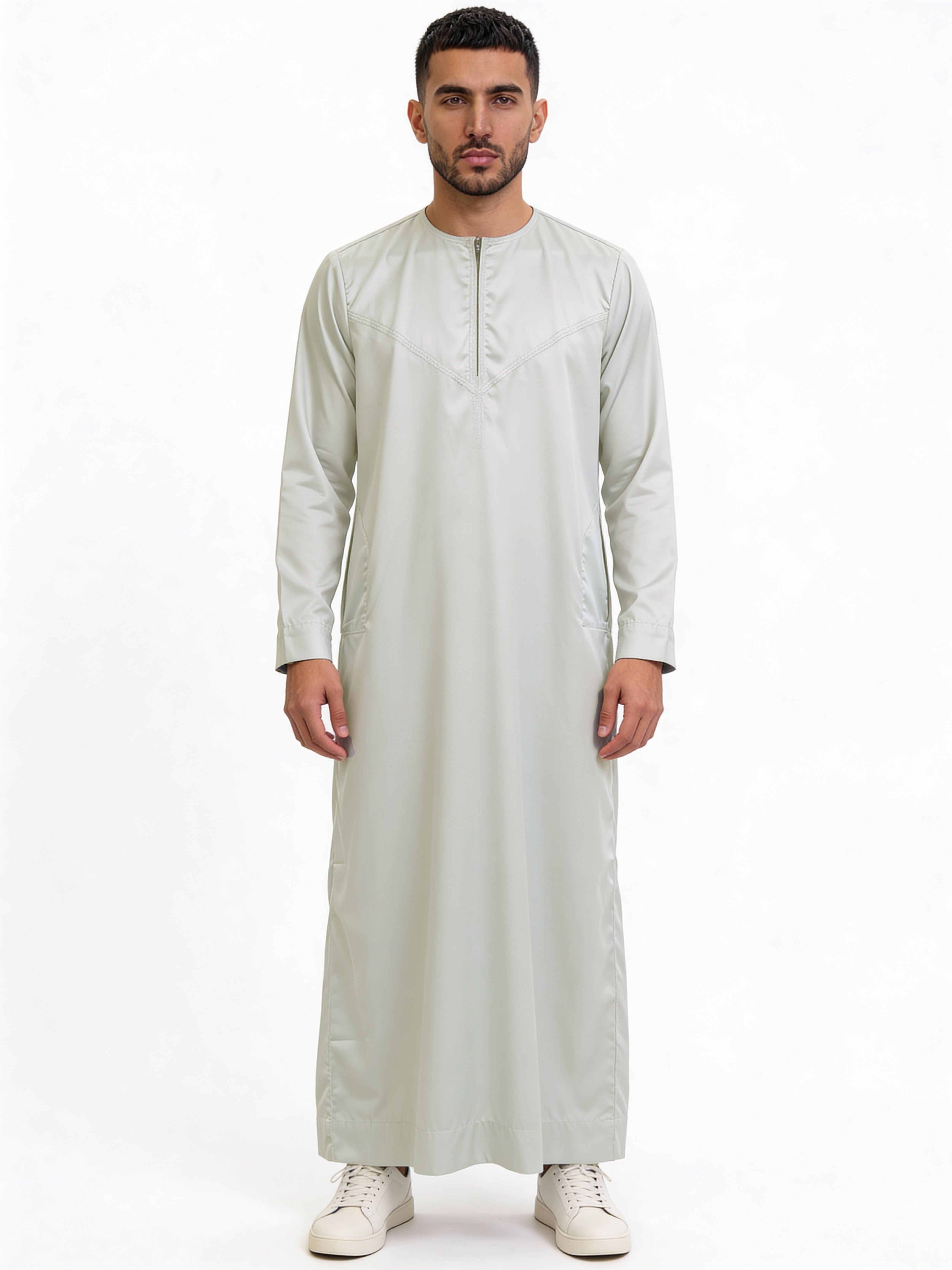 Omani Thobe Oyster 106 Col 27