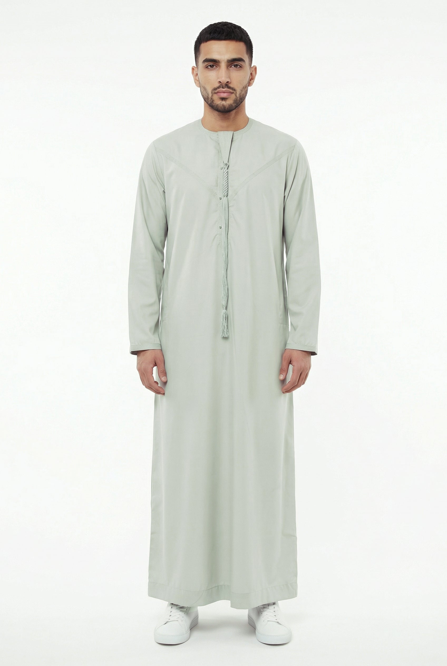 Omani Thobe Sage Green 107 Col 03