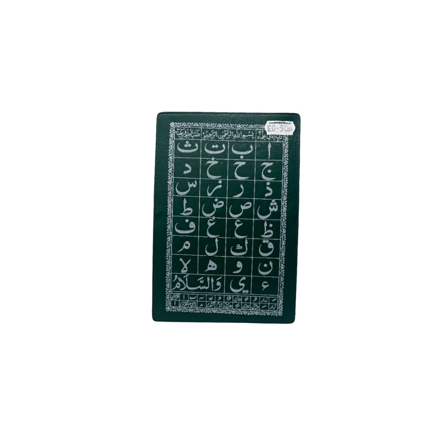 Leather Alphabet Poster