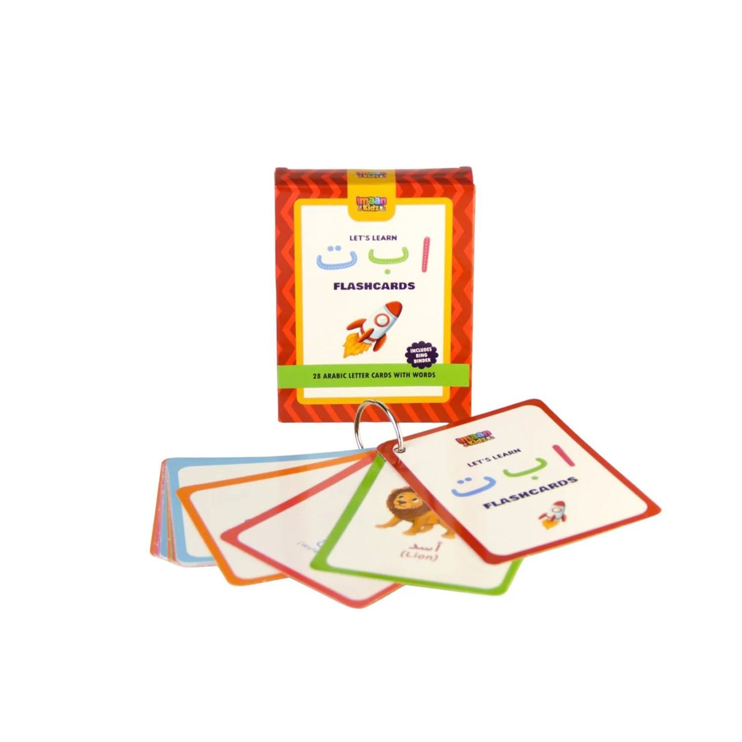 Let's learn Arabic Alphabet Flashcards