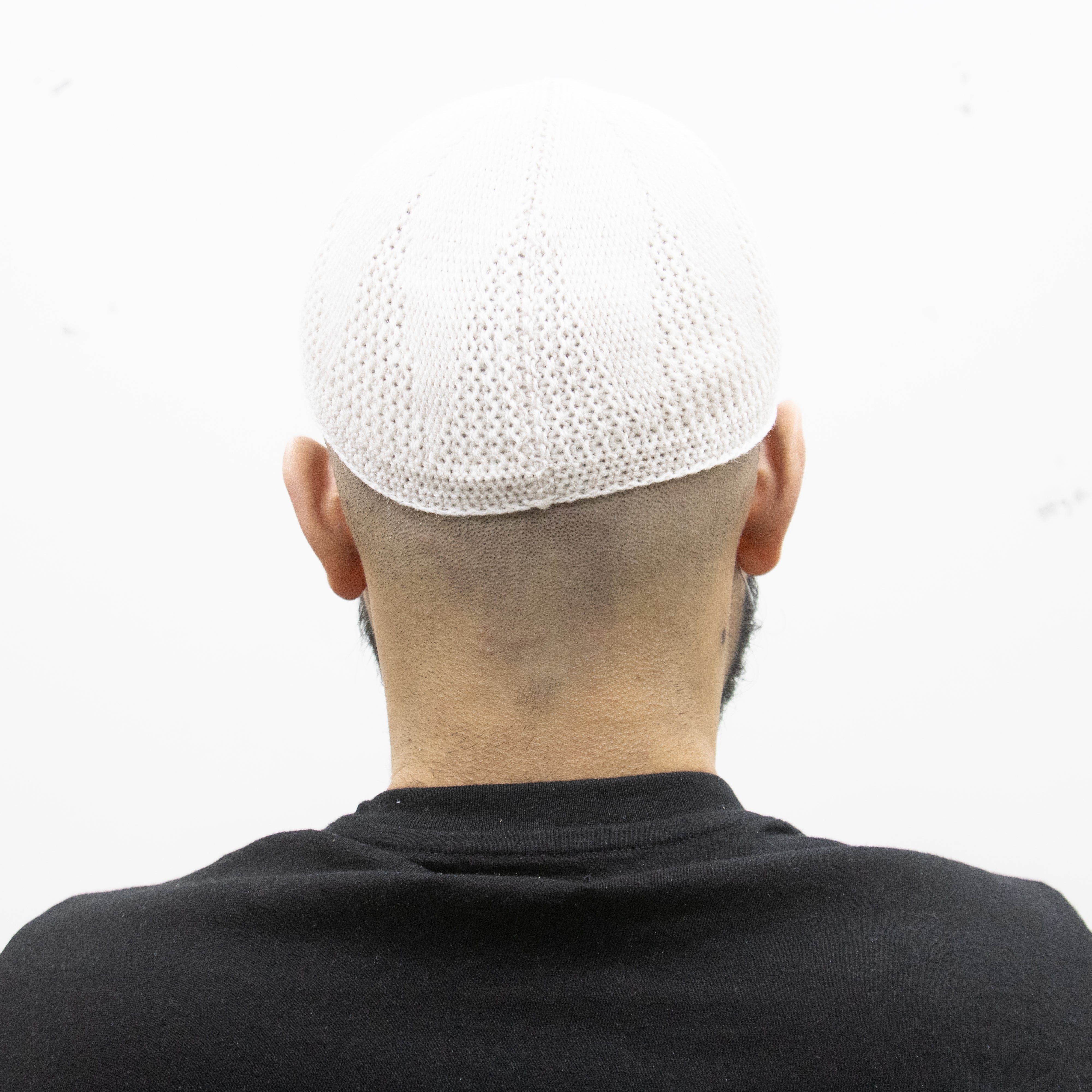 Mens Knit Soft Style Hat Cream