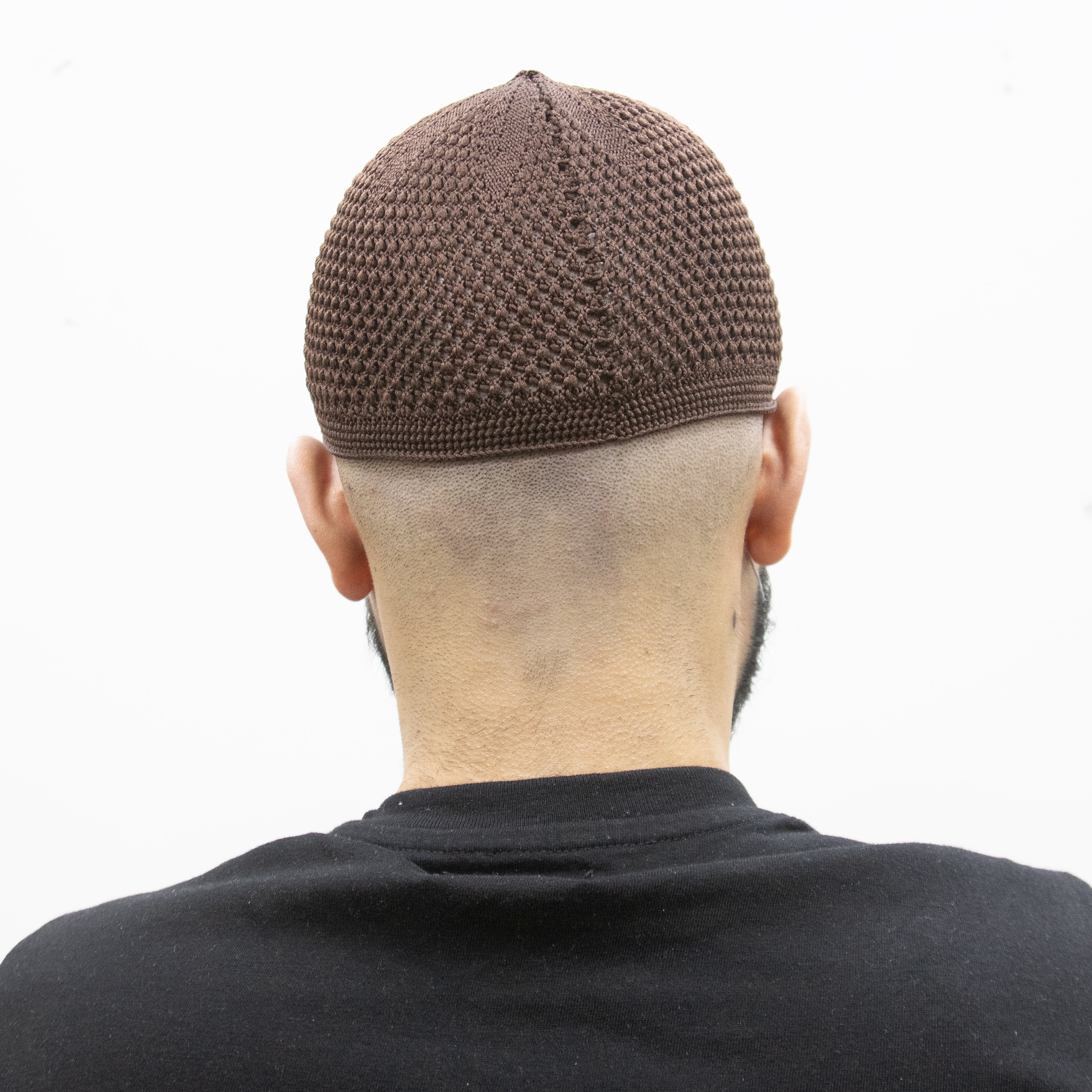 Mens Soft Touch Prayer Hat Chocolate Brown