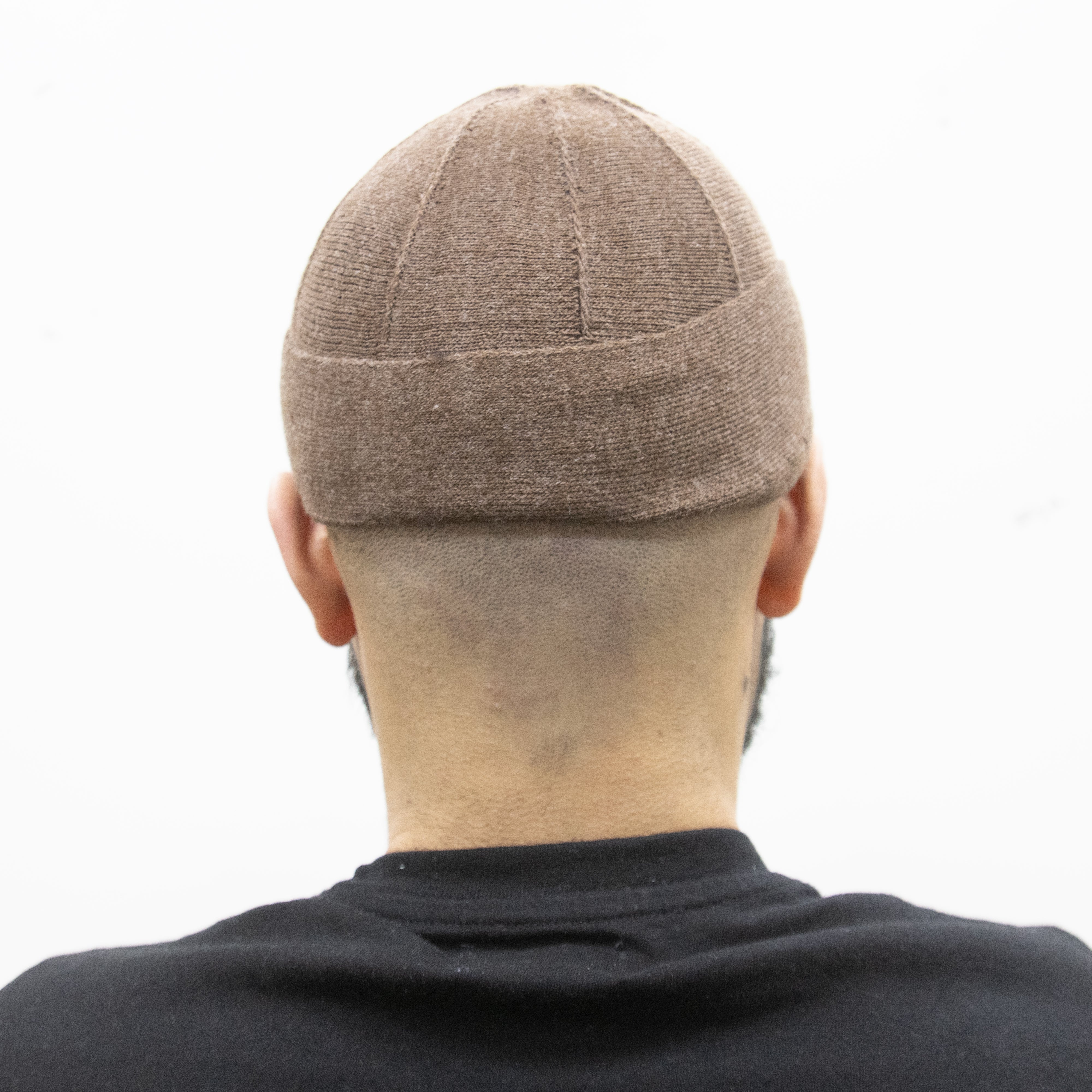 Mens Thin Folded Prayer Hat Brown