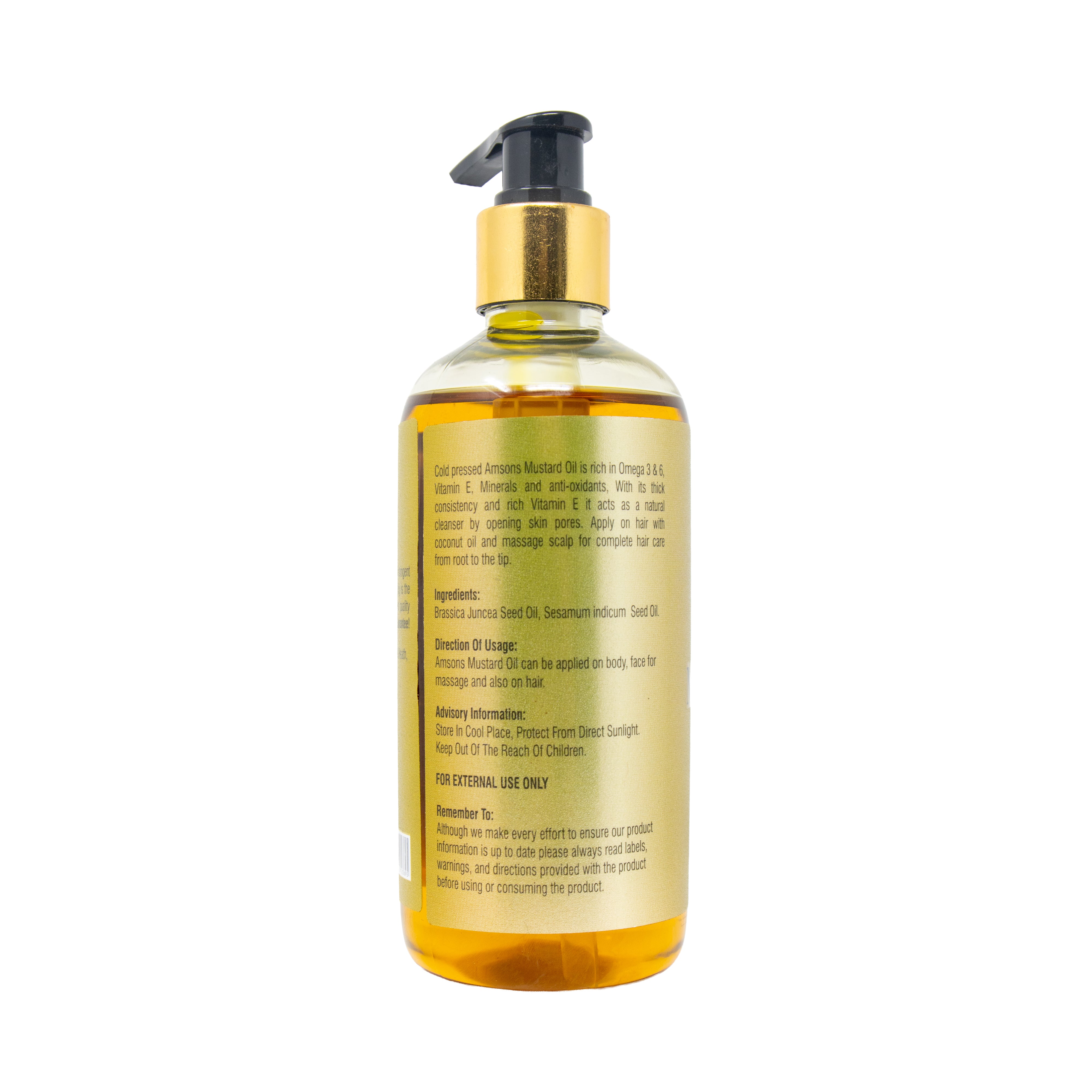 Cold Pressed Mustard Hair Oil