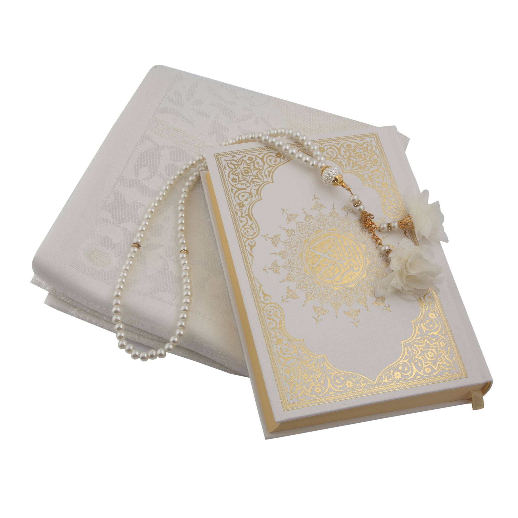 Medium Quran Gift Set 21012 Cream