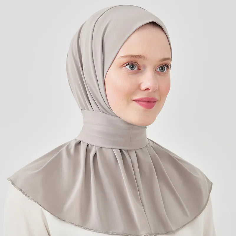 One Piece Hijab Beige