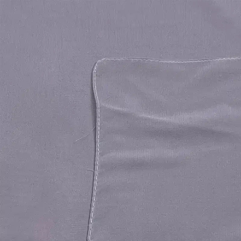 Non-Slip Grey Chiffon Hijab