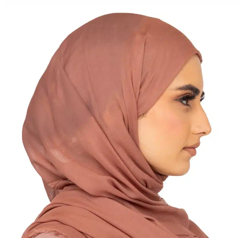 Organic Modal Hijab Cantaloupe