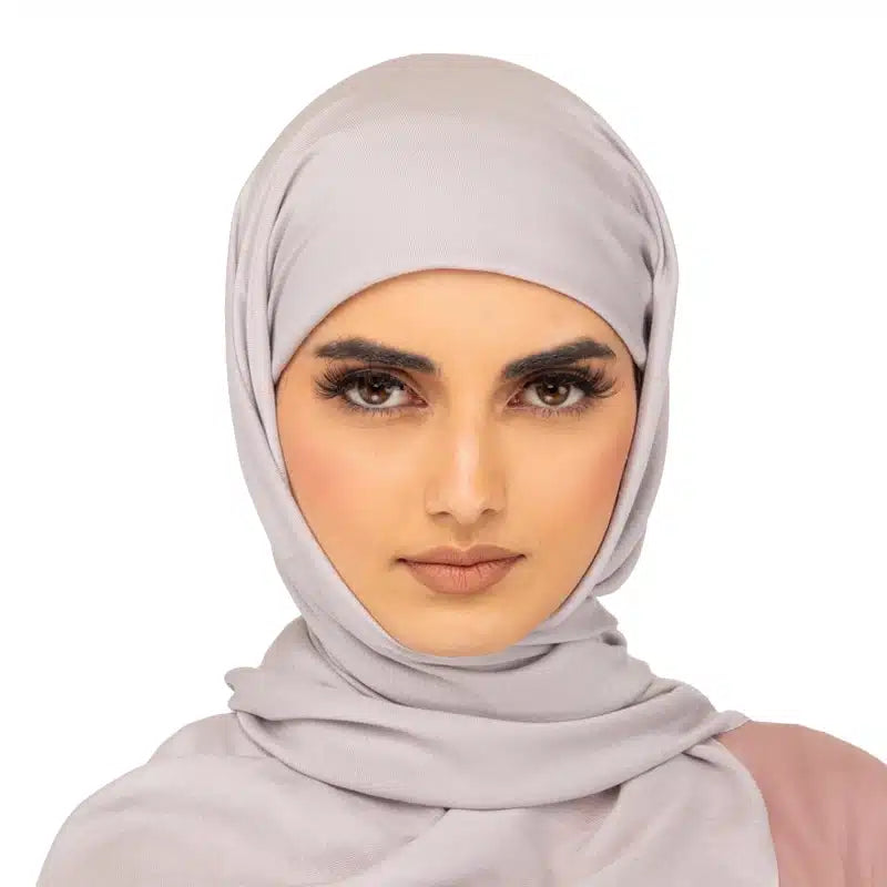 Classic Cotton Hijab Cloud Grey