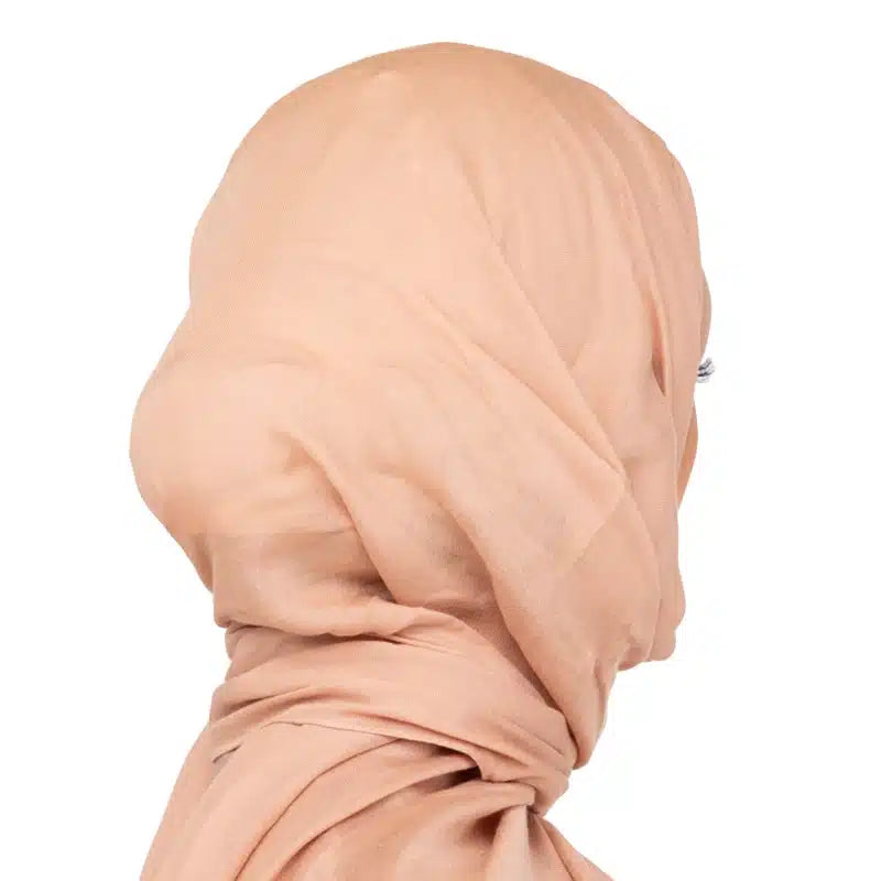 Classic Cotton Hijab Peach