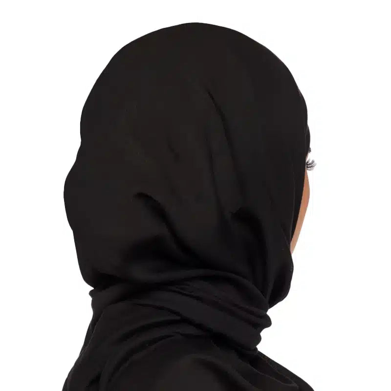 Classic Cotton Hijab Black