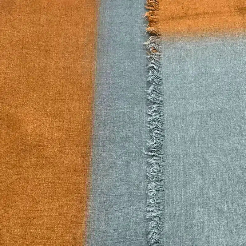 Ombre Brown & Grey Cotton Hijab