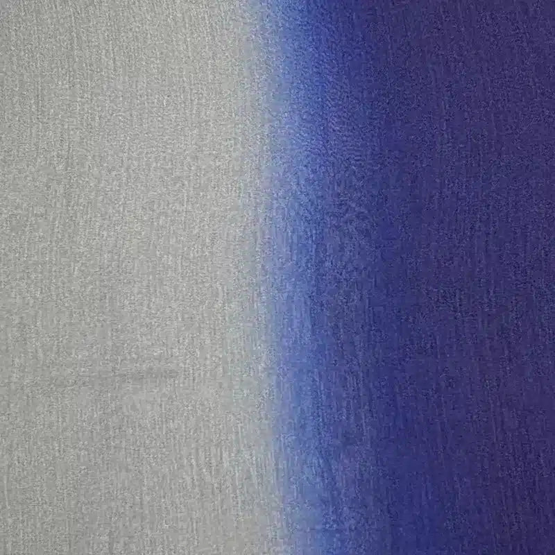 Ombre Ribbed Silk Chiffon Hijab Navy Blue ; Grey