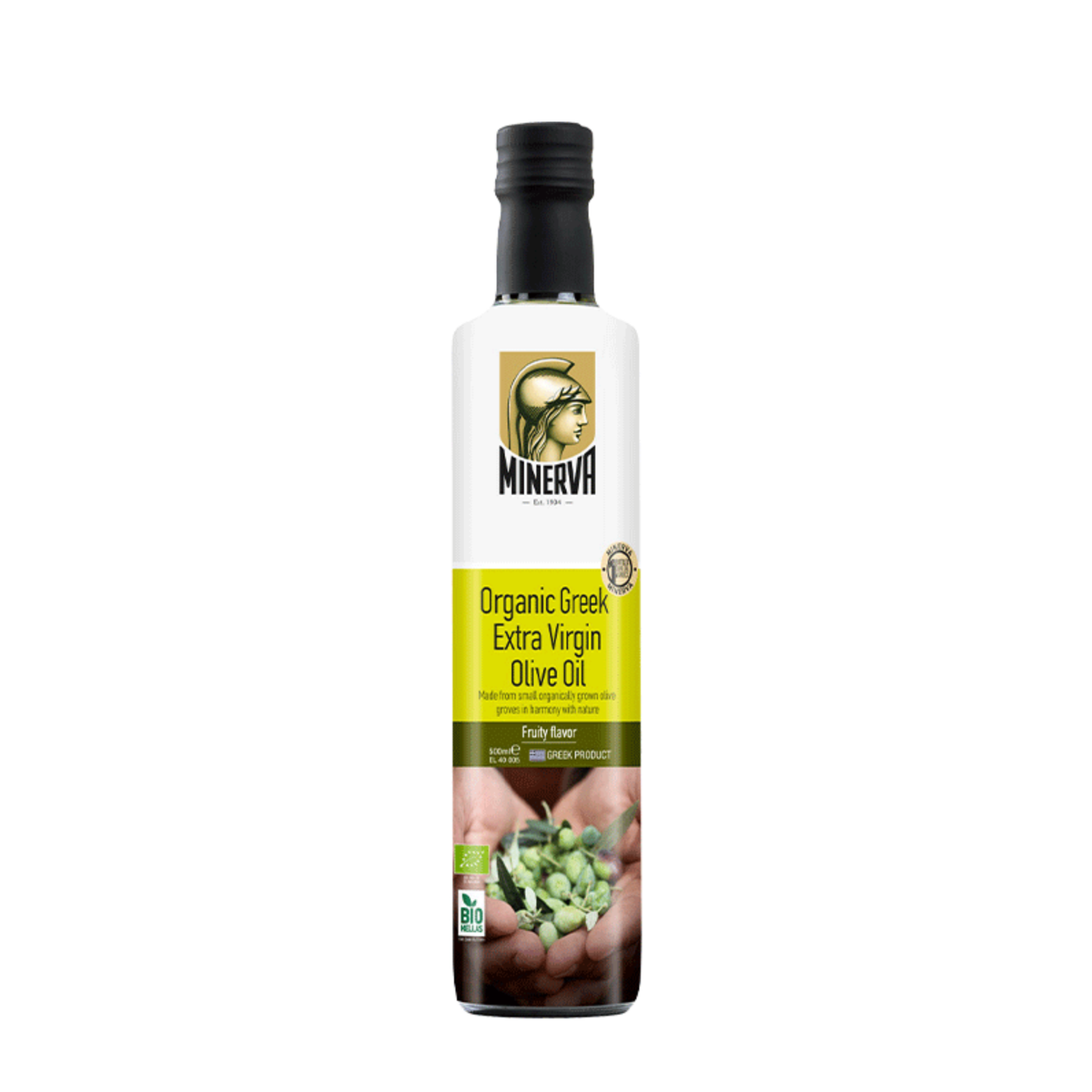 Organic Greek Extra Virgin Olive Oil 500ml