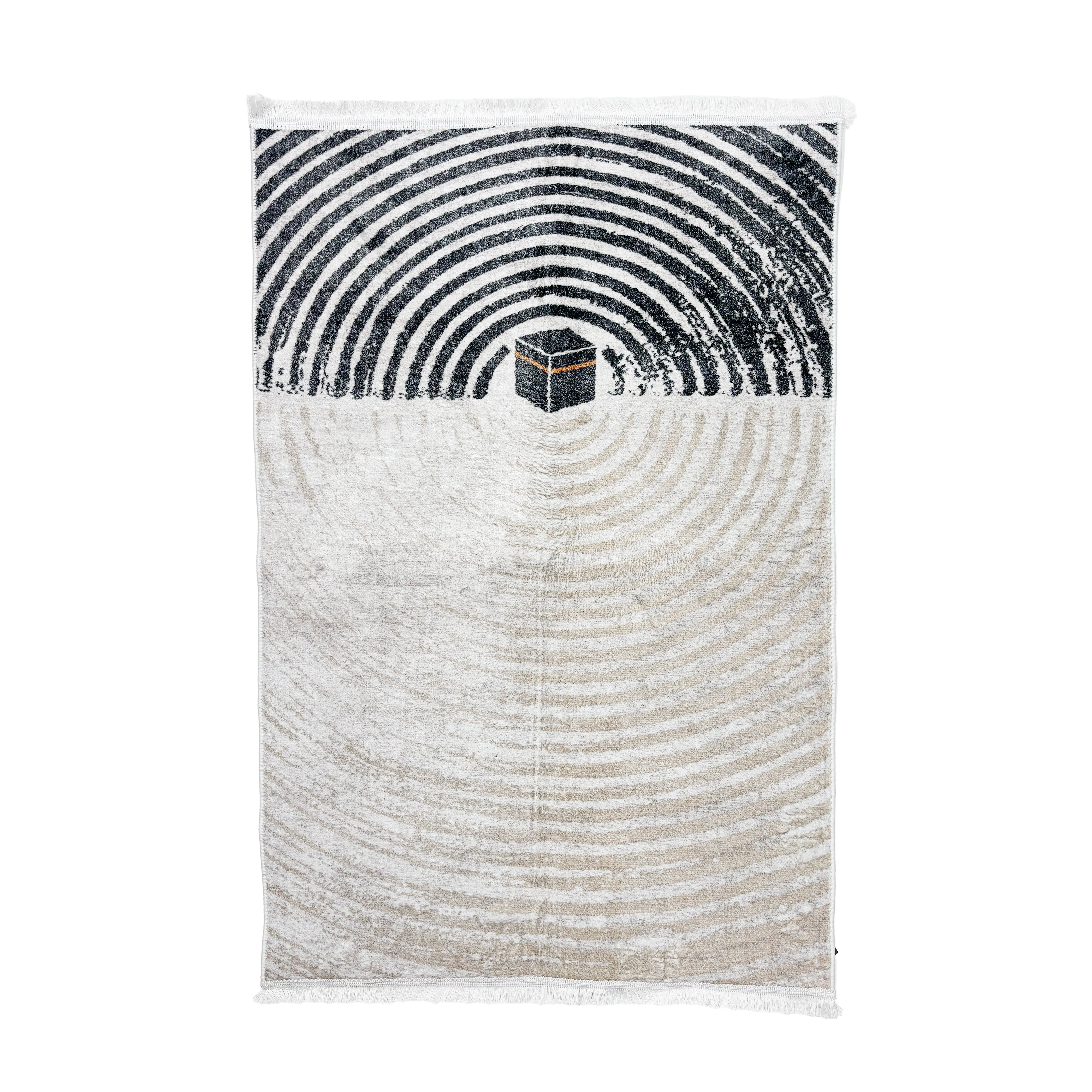 Thick Cotton Kabah Design Prayer Mat