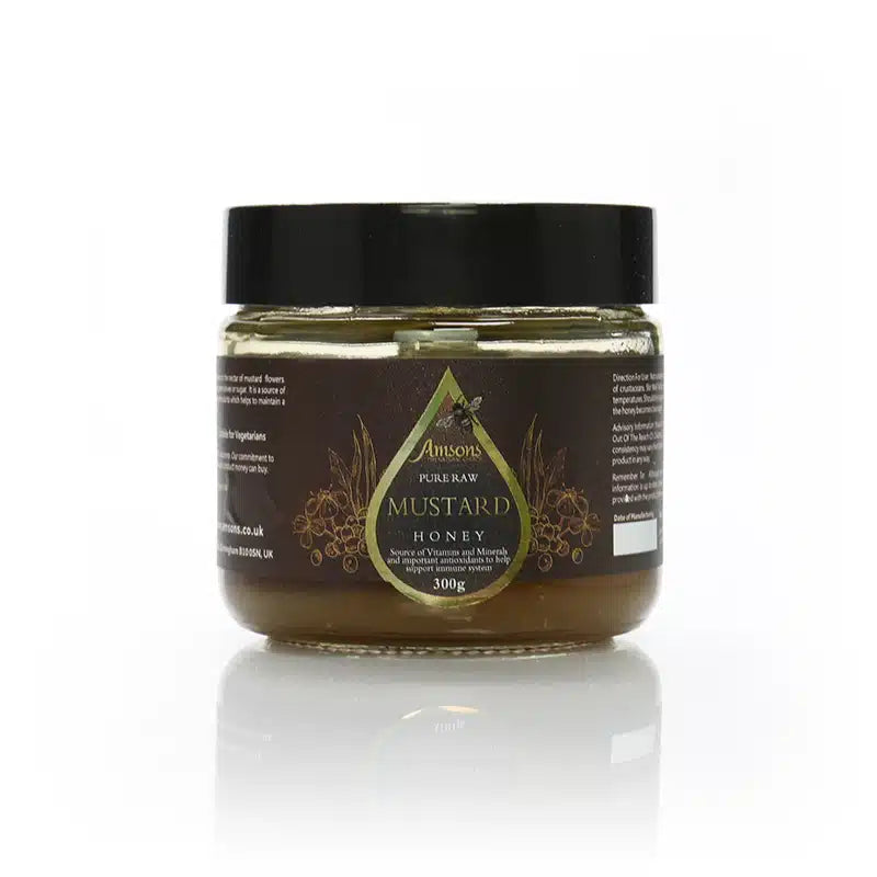 Pure Raw Mustard Honey 300g