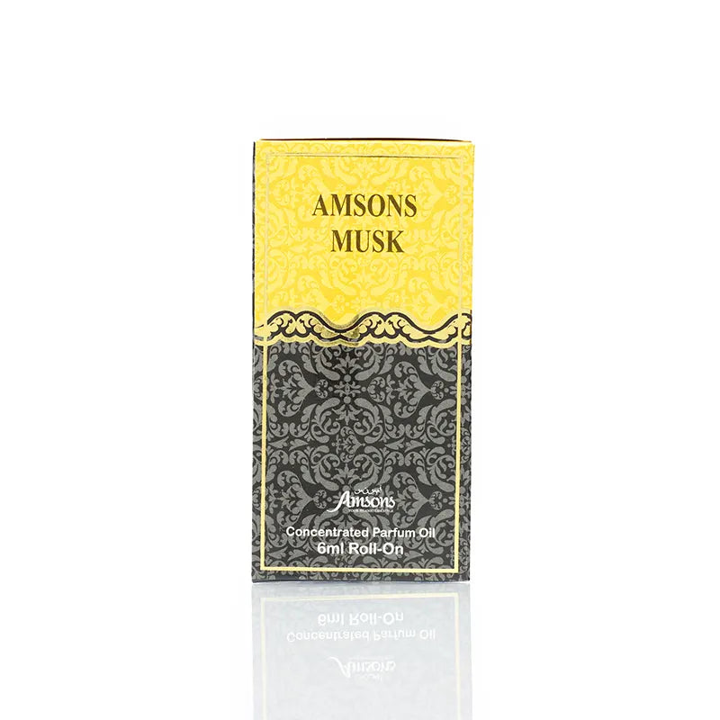 Amsons Musk Roll On Attar for Men 6ml