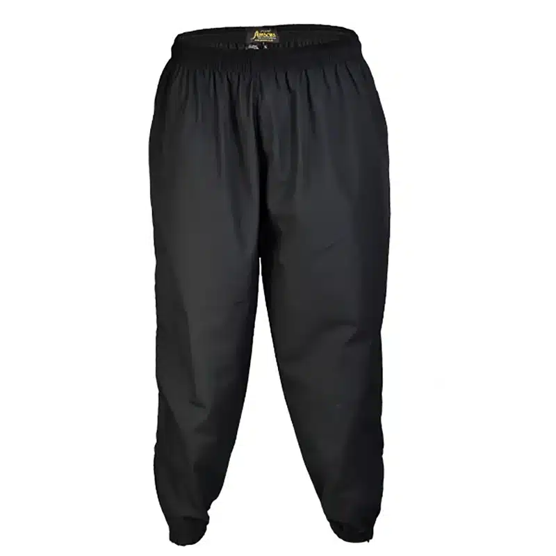 Men's Black Cuffed Trousers 22