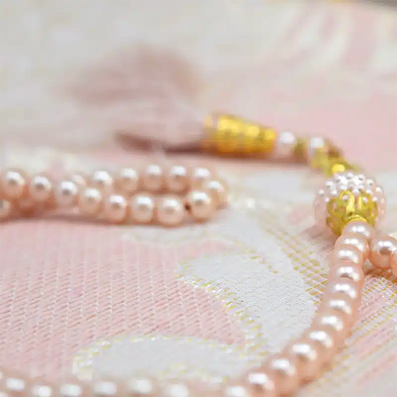 Light Pink Quran & Prayer Mat Case Gift Box