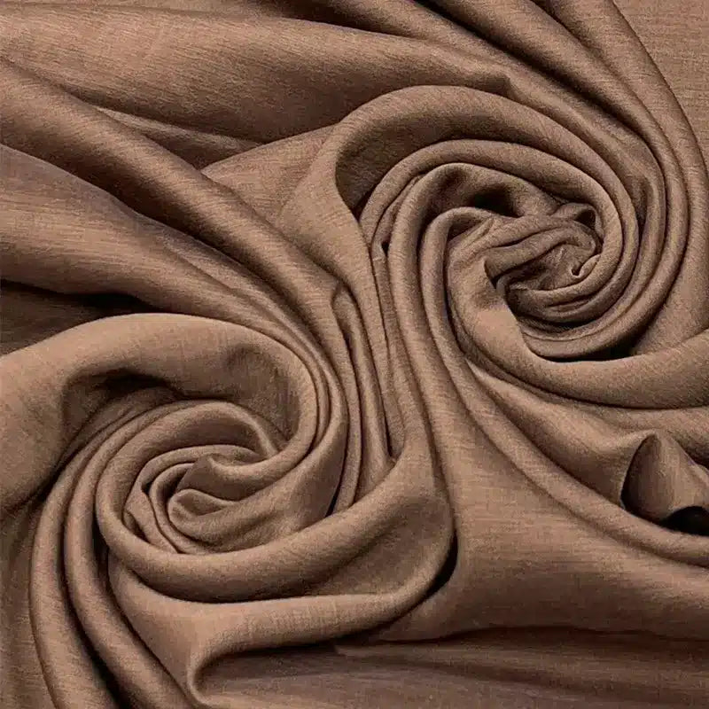 Rayon Silk Brown Hijab
