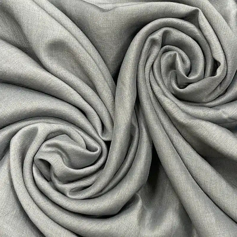 Rayon Silk Light Grey Hijab