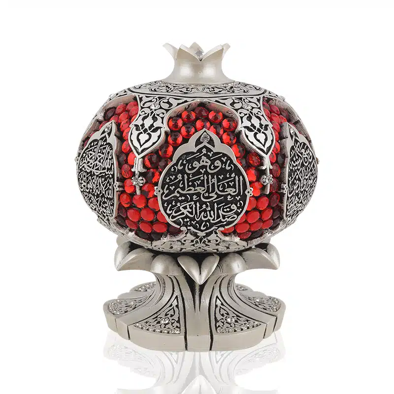 Red And Silver Pomegranate 1916