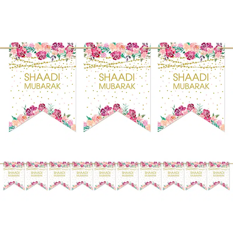Shaadi Mubarak Bunting