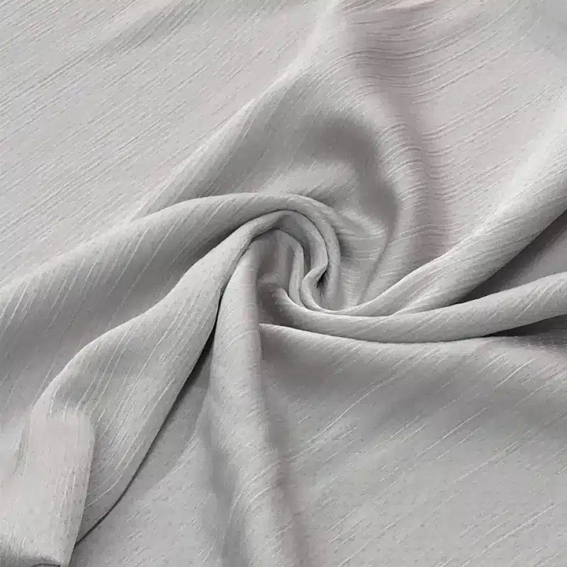 Satin Silk Jacquard Glacier Grey Hijab