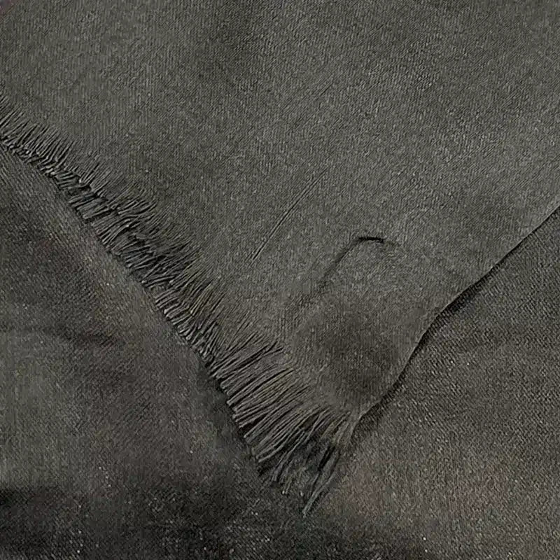 Shimmer Black Viscose Hijab