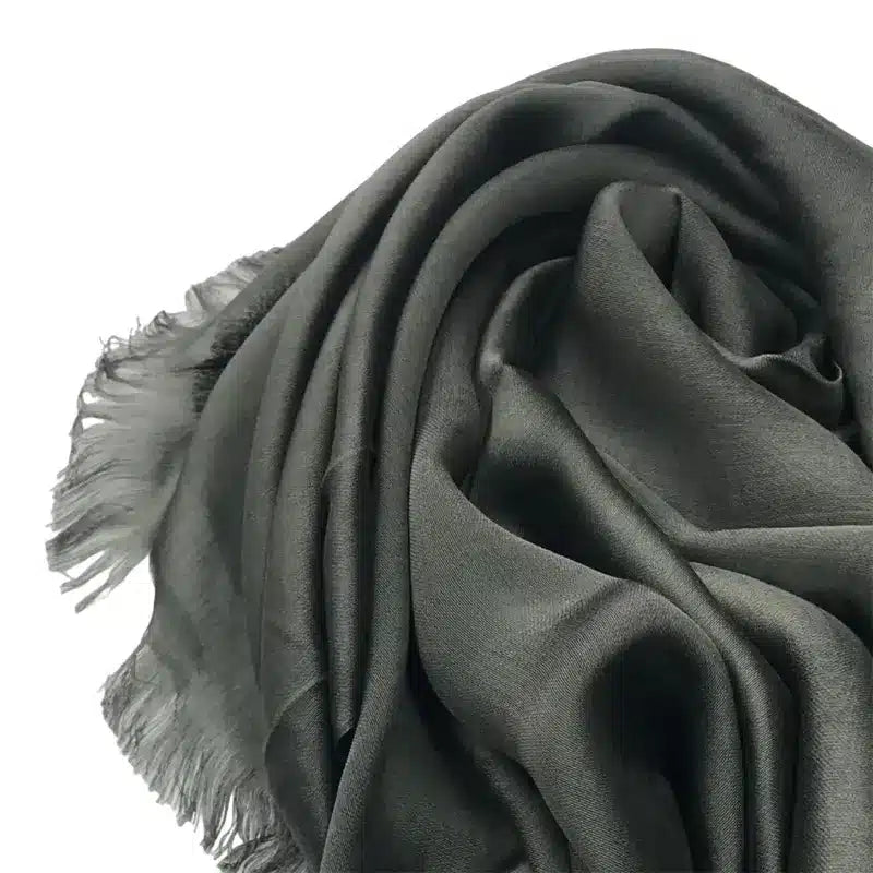 Shimmer Charcoal Viscose Hijab