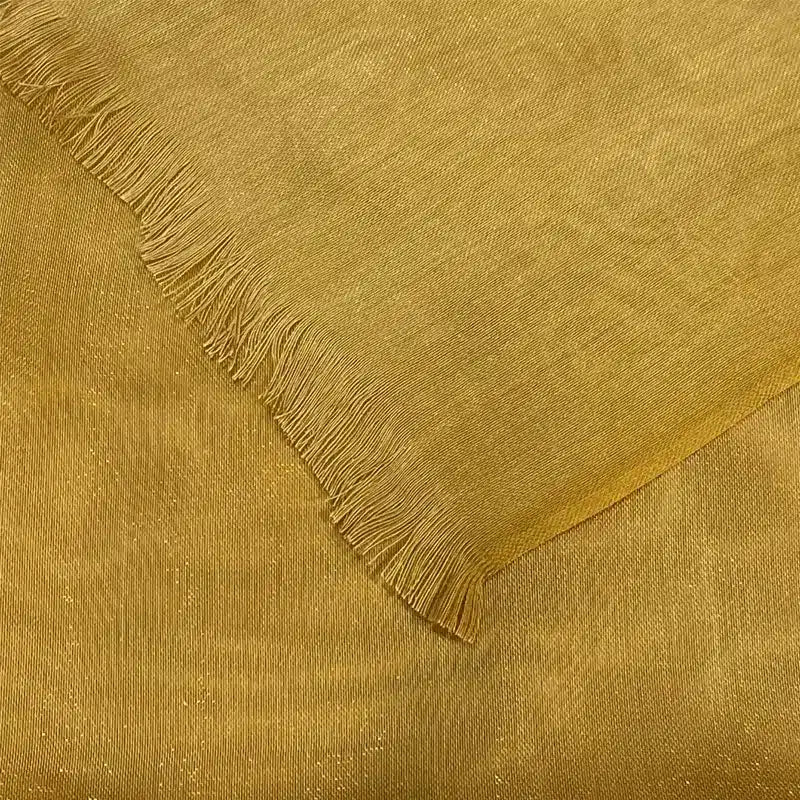 Shimmer Mustard Viscose Hijab