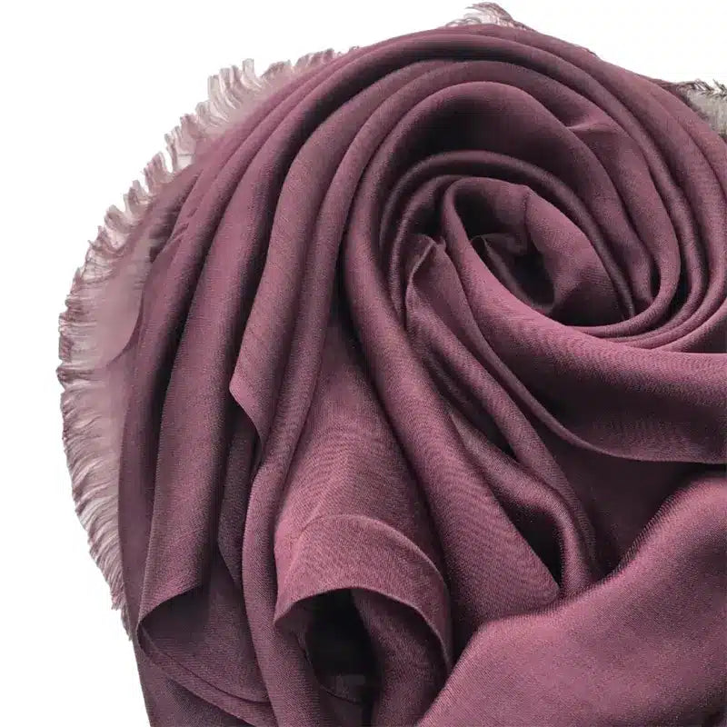 Shimmer Plum Viscose Hijab