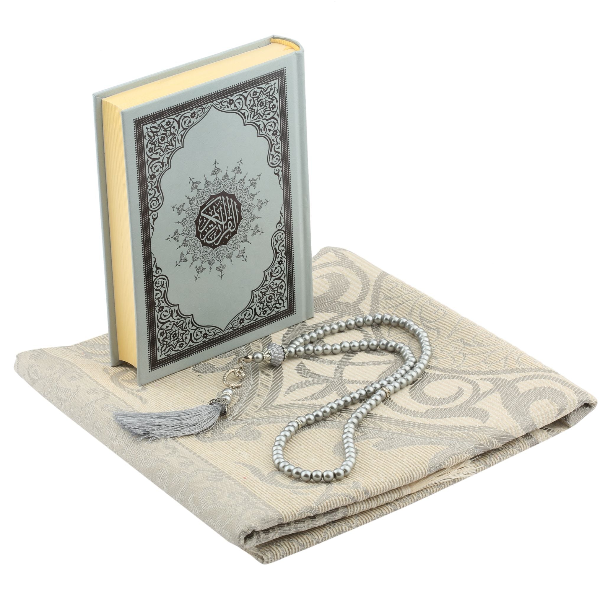 Small Quran Gift Set Grey