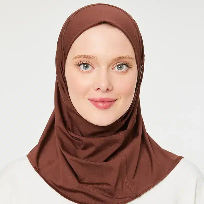 Sports Hijab Bronze