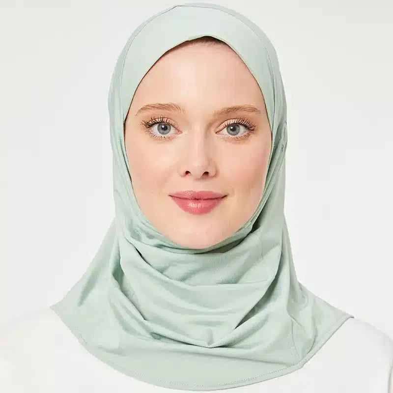 Sports Hijab Pale Green
