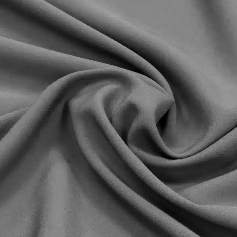 Stretchable Chiffon Hijab Dark Grey