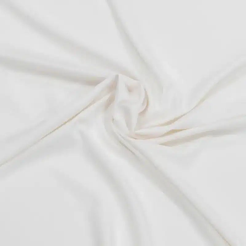 Stretchable Chiffon Hijab Off White