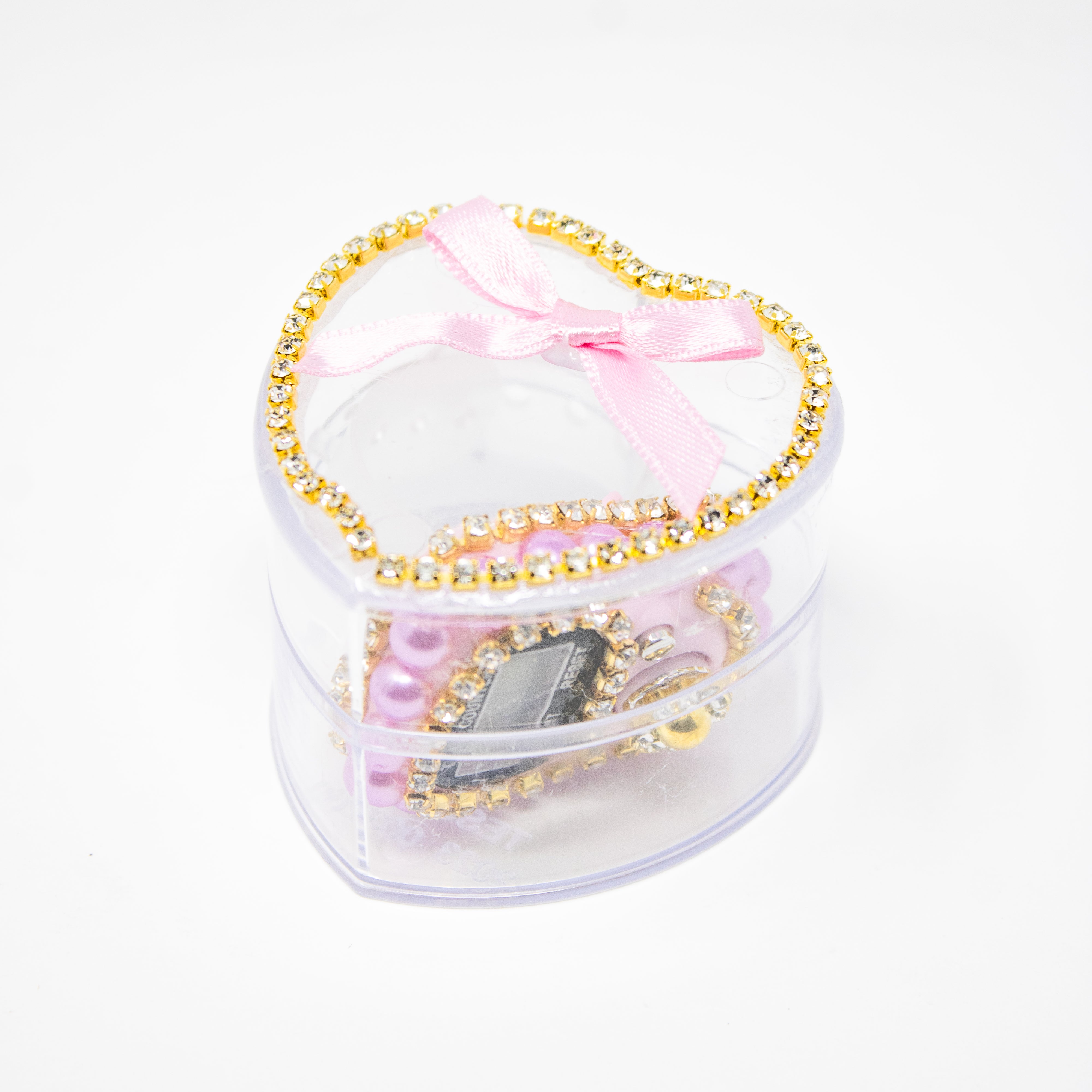 Gold & Pink Wedding Favour Digital Tasbih