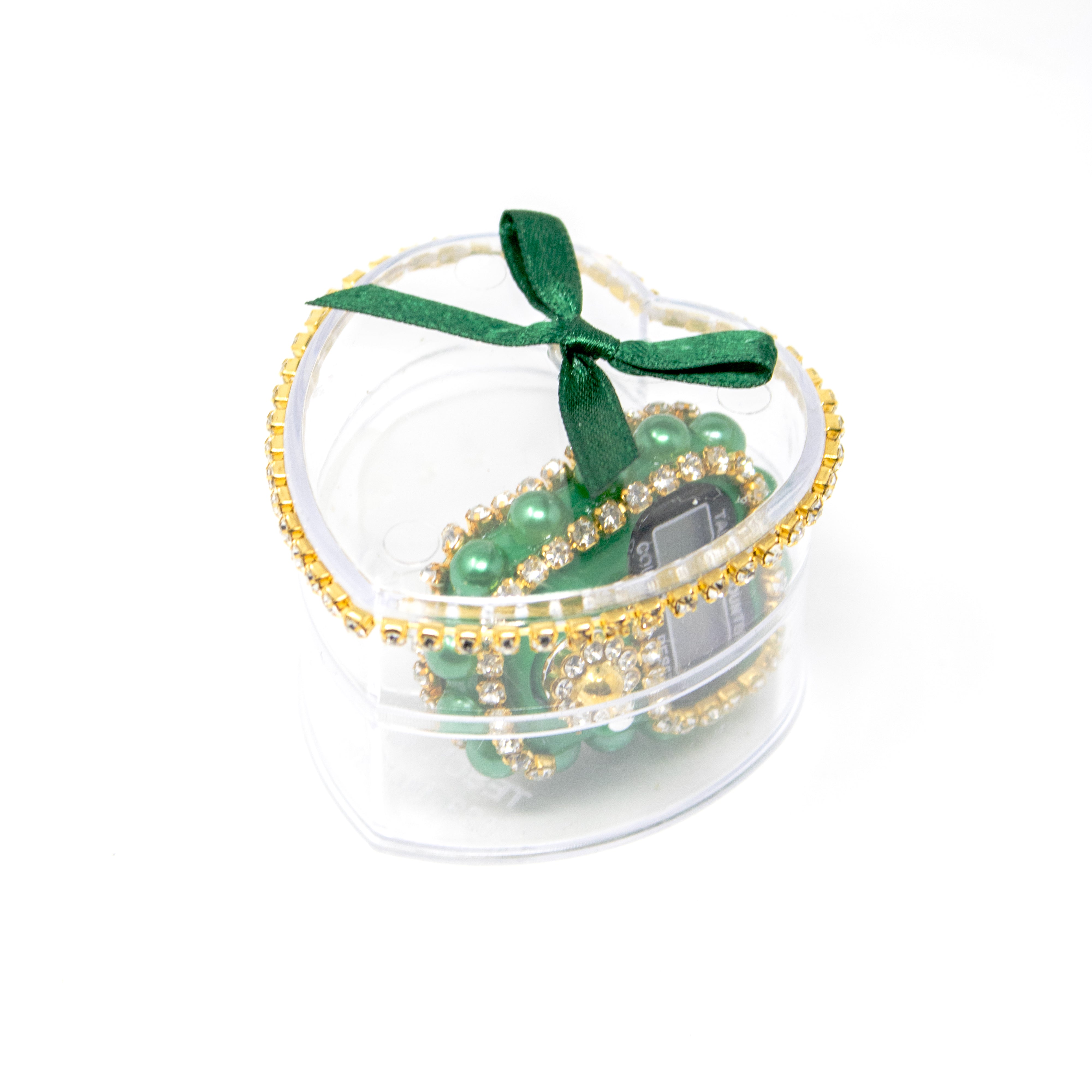 Gold & Green Wedding Favour Digital Tasbih