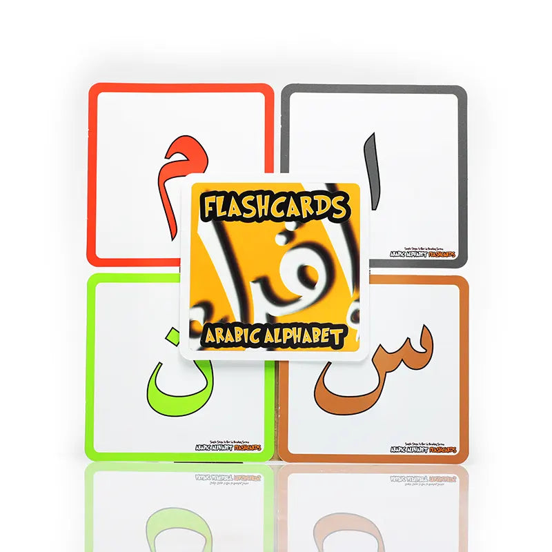 Arabic Alphabet Flashcards In Various Forms