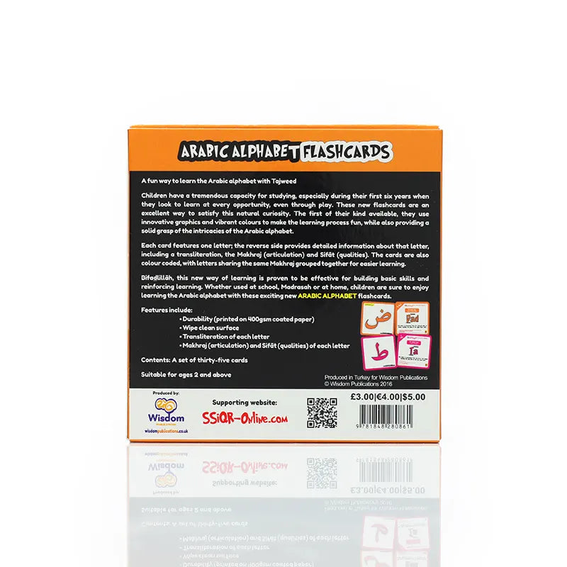 Arabic Alphabet Flashcards