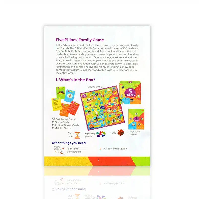 5 Pillars Family Game