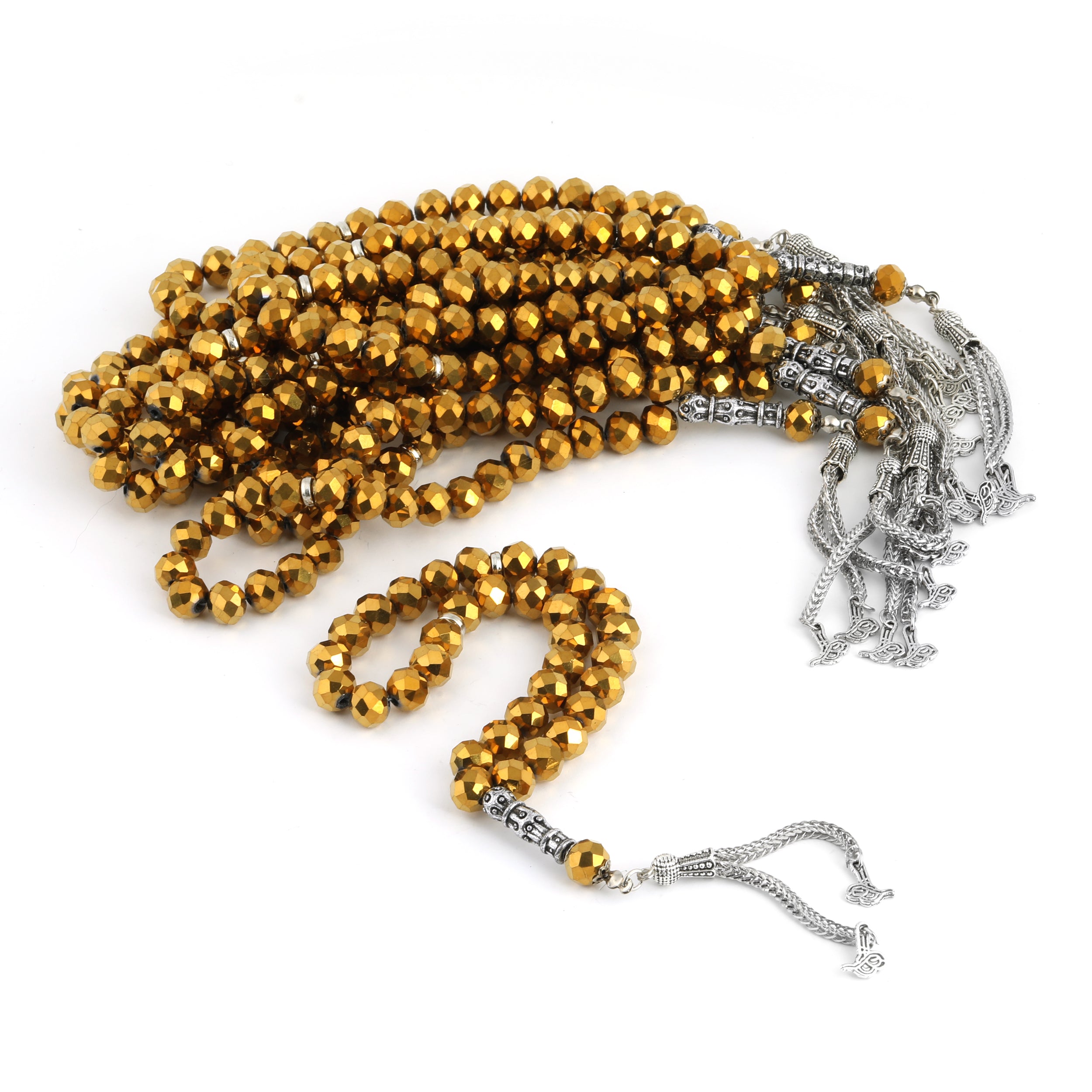 Turkish Special 33 Bead Tasbih Gold