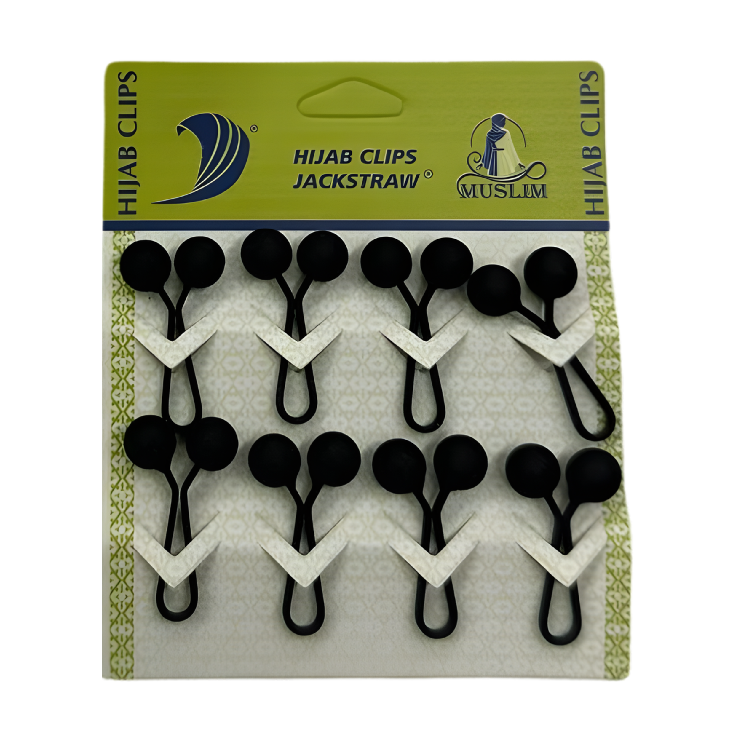 8x Piece Retractable Hijab Pin Set 2