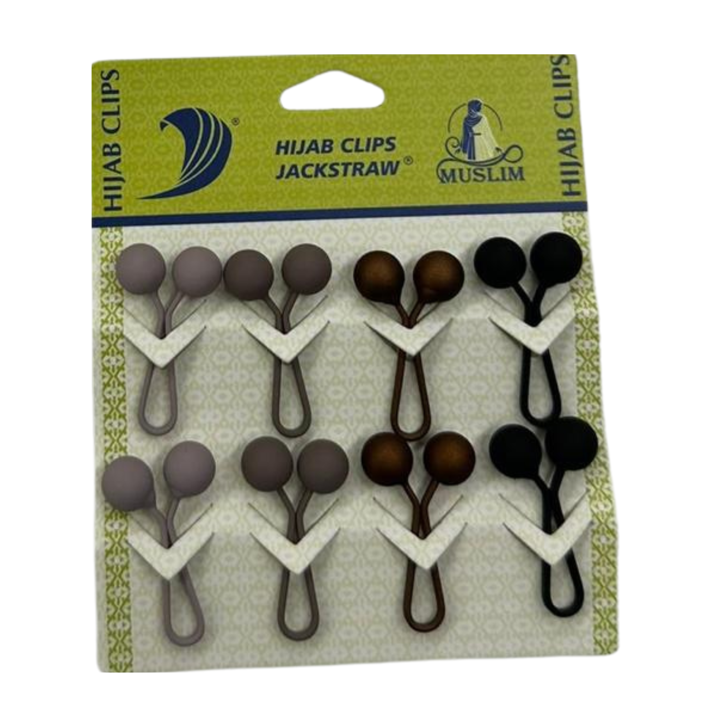 8x Piece Retractable Hijab Pin Set 5